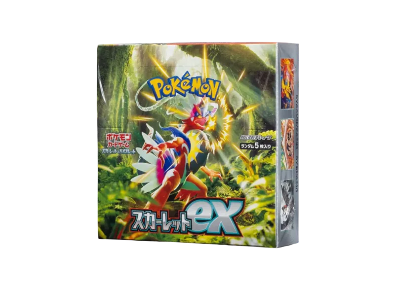 ポケモンカードゲーム スカーレット&バイオレット 拡張パック「スカーレットex」ボックス (スカーレット)