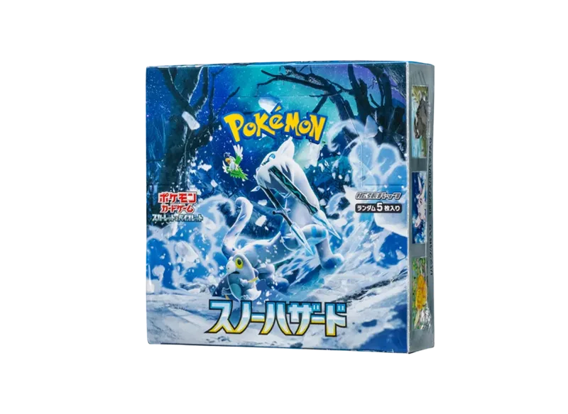 ポケモンカードゲーム スカーレット&バイオレット 拡張パック 「スノーハザード」 ボックス(スノーハザード&クレイバースト)