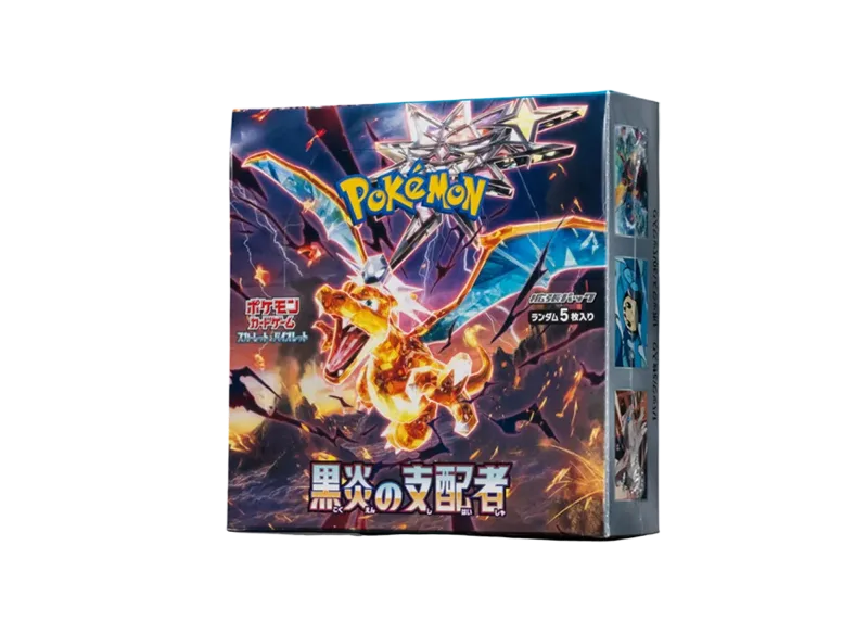 ポケモンカードゲーム スカーレット&バイオレット 拡張パック 「黒炎の支配者」 ボックス