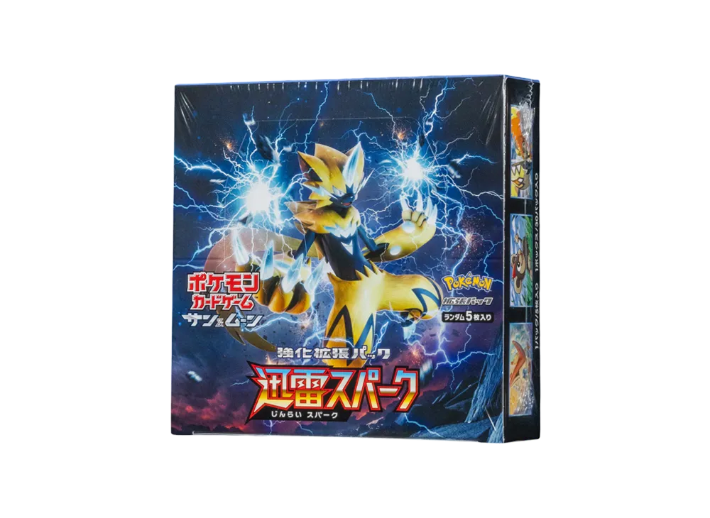 ポケモンカードゲーム サン&ムーン 拡張パック 迅雷スパーク ボックス