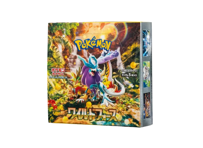 ポケモンカードゲーム スカーレット&バイオレット 拡張パック 「ワイルドフォース」 ボックス (ワイルド)