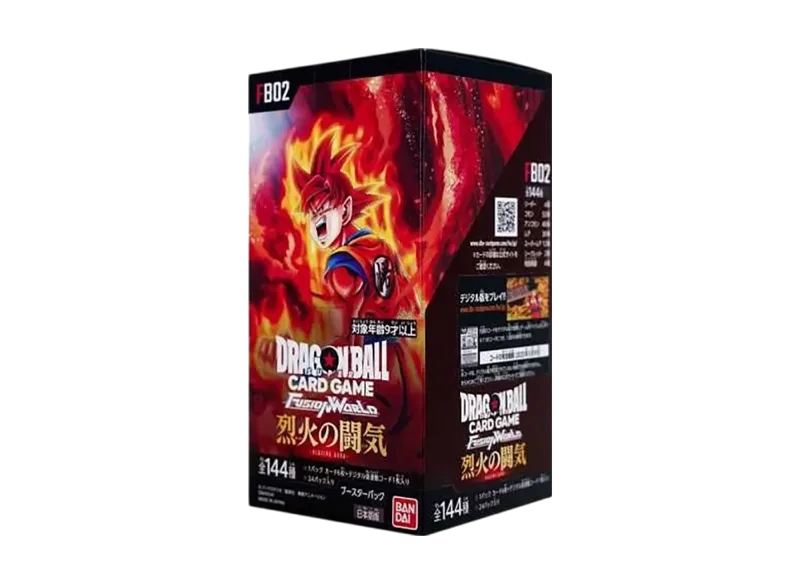 ドラゴンボールスーパーカードゲーム フュージョンワールド ブースターパック 「烈火の闘気」ボックス