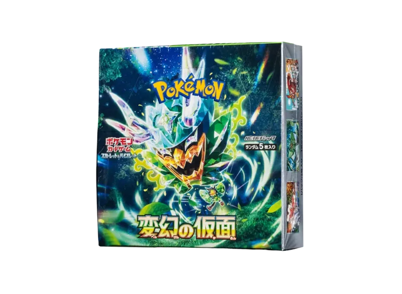 ポケモンカードゲーム スカーレット&バイオレット 拡張パック「変幻の仮面」ボックス