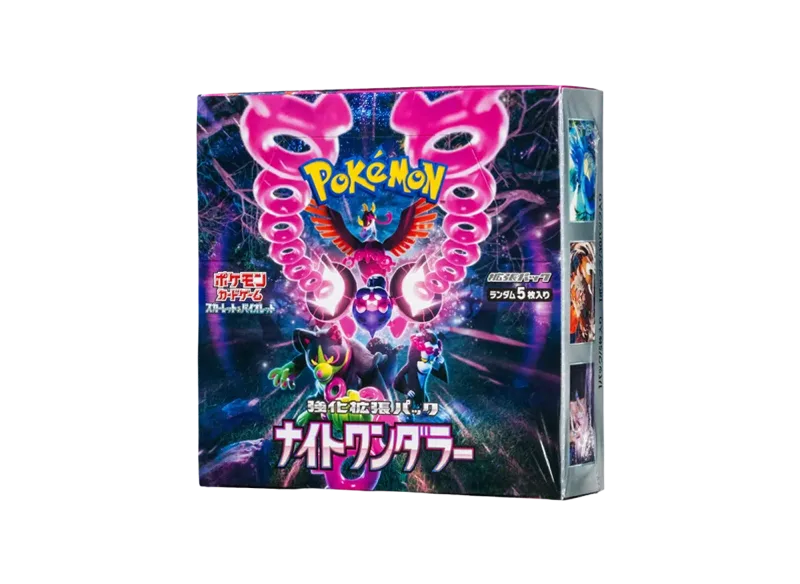 ポケモンカードゲーム スカーレット&バイオレット 強化拡張パック 「ナイトワンダラー」 ボックス