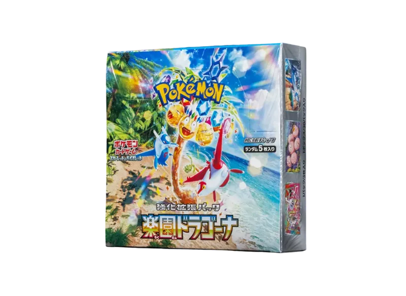 ポケモンカードゲーム スカーレット&バイオレット 強化拡張パック「楽園ドラゴーナ」ボックス