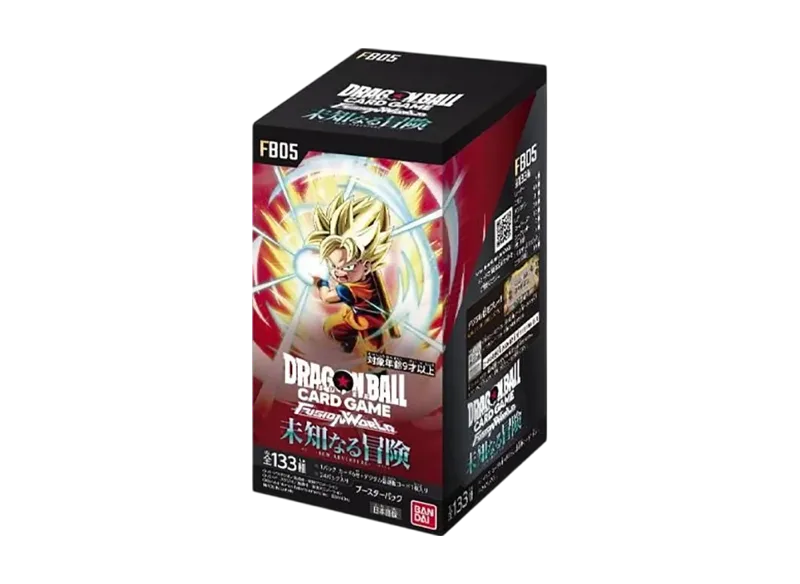 ドラゴンボールスーパーカードゲーム フュージョンワールド「ブースターパック 未知なる冒険」ボックス