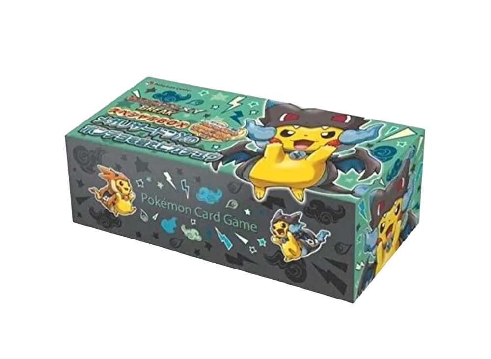 ポケモンカードゲーム XY BREAK スペシャルBOX メガリザードンXのポンチョを着たピカチュウ
