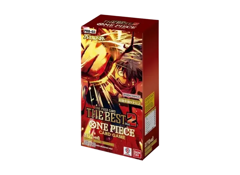 ワンピースカードゲーム プレミアムブースター「ONE PIECE CARD THE BEST vol.2」ボック