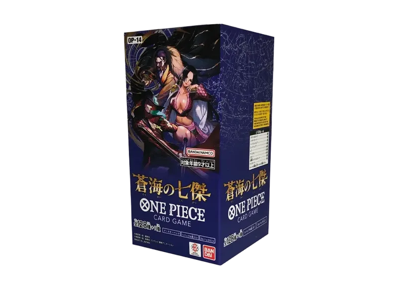 ワンピースカードゲーム ブースターパック「蒼海の七傑」 ボックス