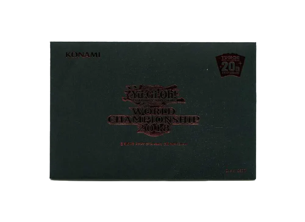 遊戯王OCG デュエルモンスターズ ワールドチャンピオンシップ 2018 記念 封筒未開封