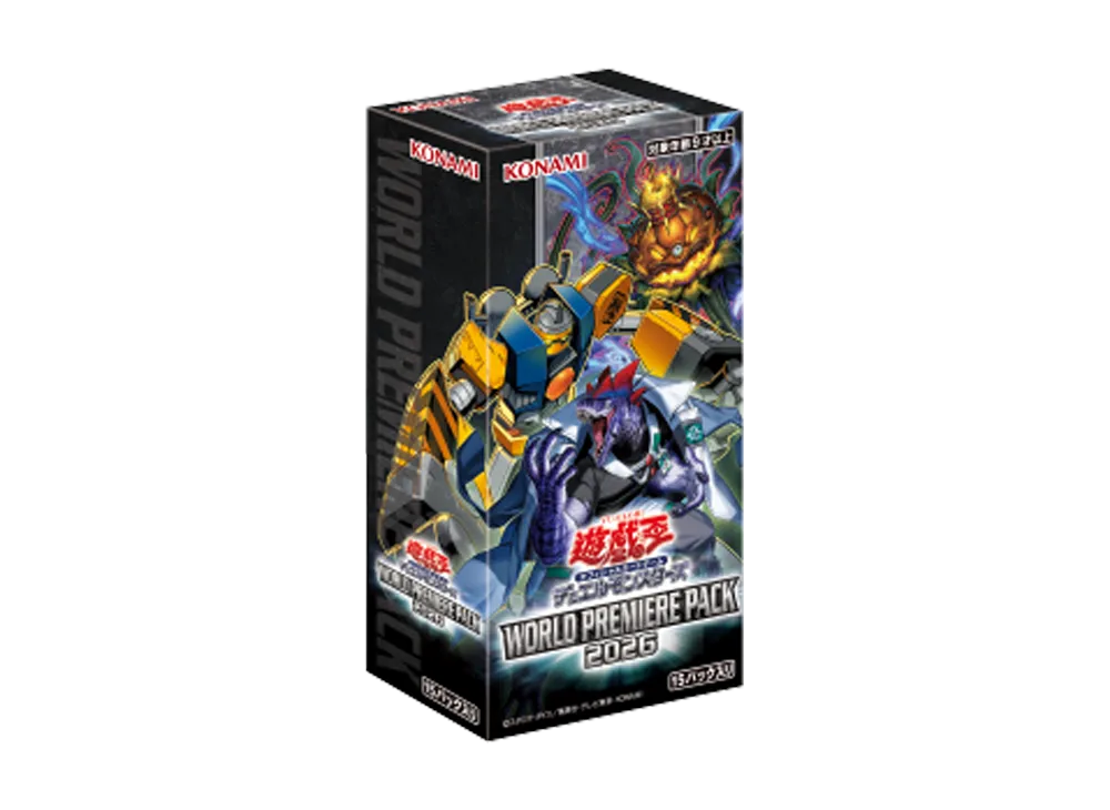 遊戯王OCG デュエルモンスターズ コンセプトパック「ワールド プレミア パック 2026」日本版 ボックス