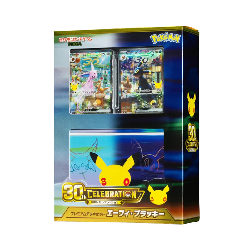 ポケモンカードゲームMEGA 構築デッキ「30th CELEBRATION プレミアムデッキセット エーフィ・ブ